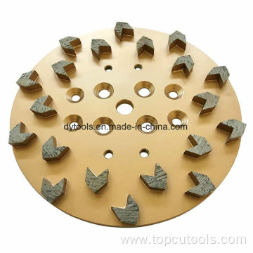7" Concrete Grinding Diamond Grinding Cup Wheel with 10 Arrow Segments
